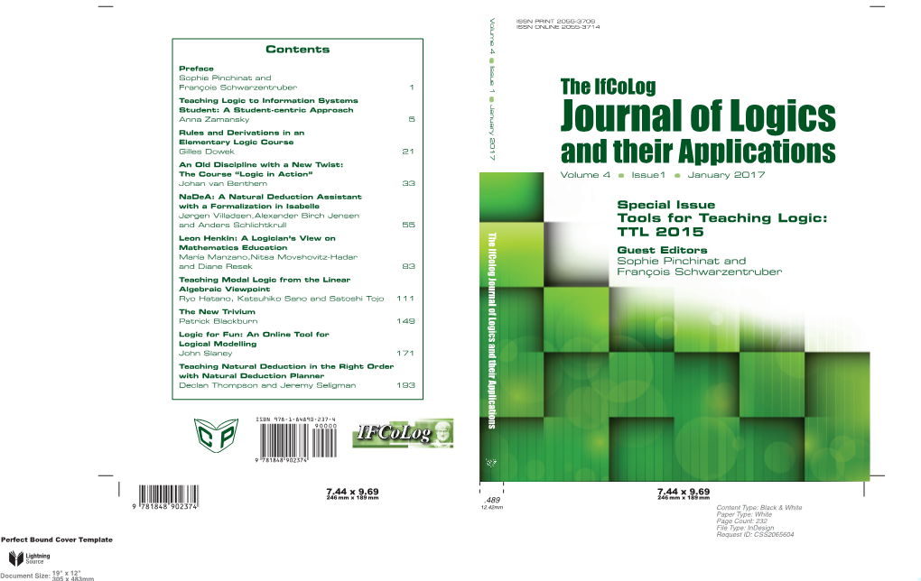 Journal of Logics