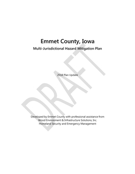 Emmet County, Iowa Multi-Jurisdictional Hazard Mitigation Plan
