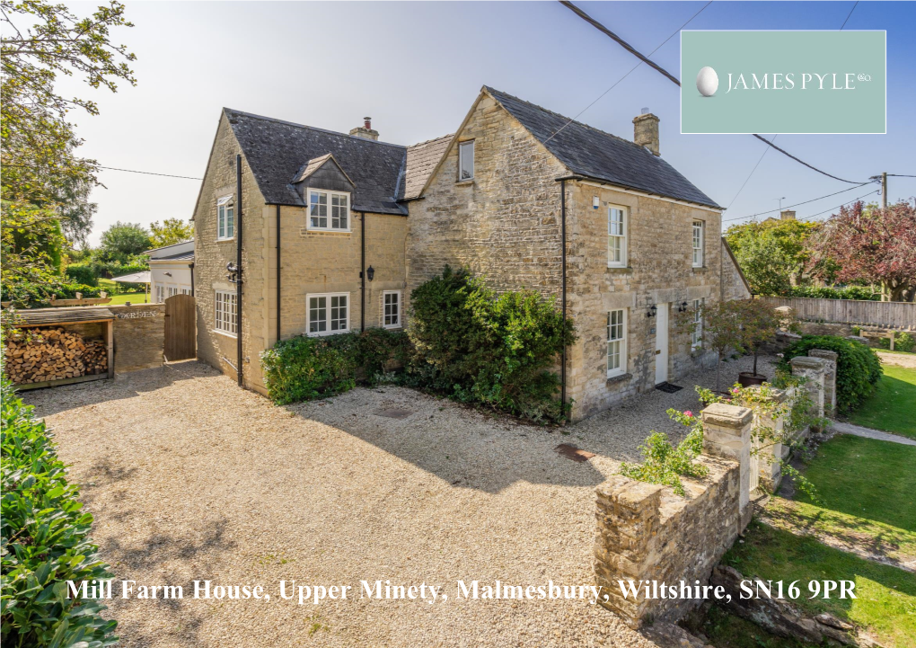 Mill Farm House, Upper Minety, Malmesbury, Wiltshire, SN16