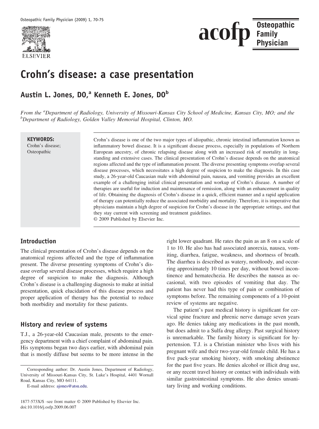 crohn's disease case study slideshare