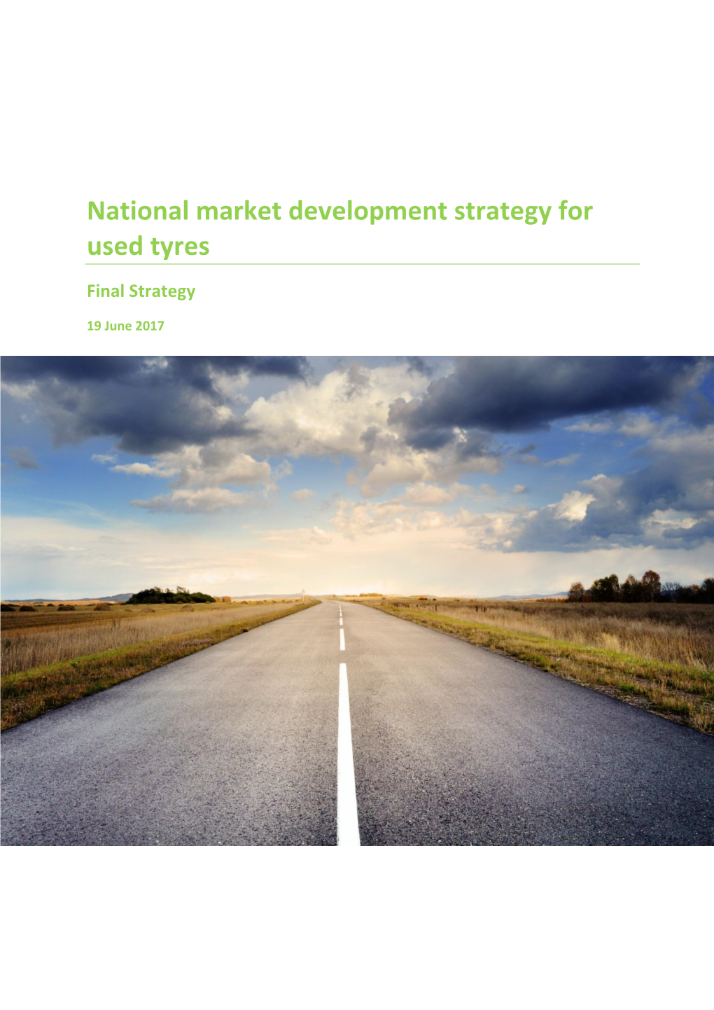 National Market Development Strategy for Used Tyres