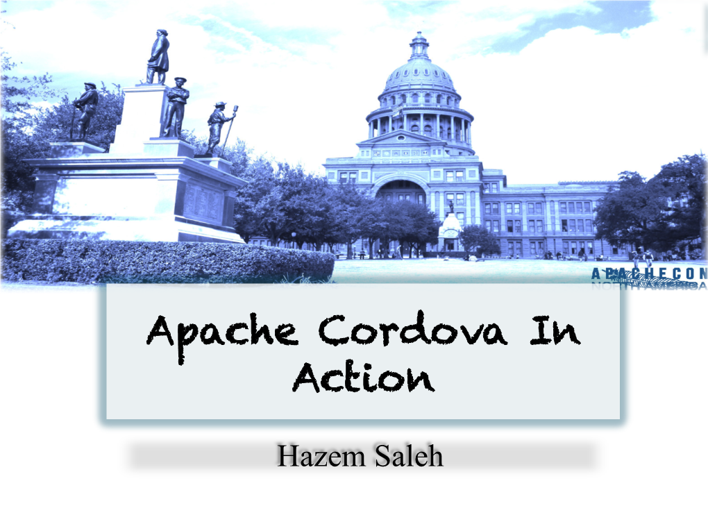 Apache Cordova in Action