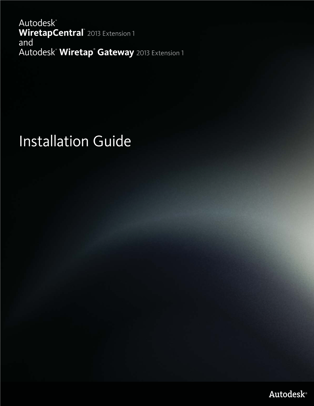 Installation Guide © 2012 Autodesk, Inc