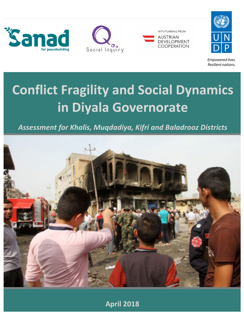 Conflict Fragility and Social Dynamics in Diyala Governorate