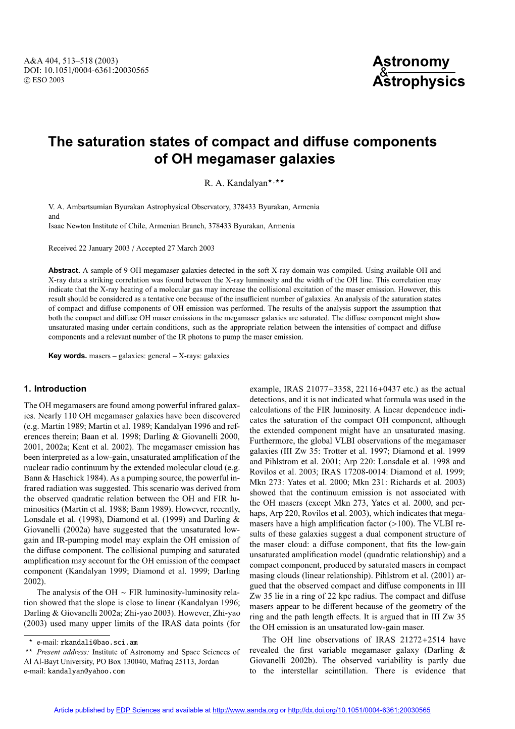 The Saturation States of Compact and Diffuse Components of OH Megamaser Galaxies