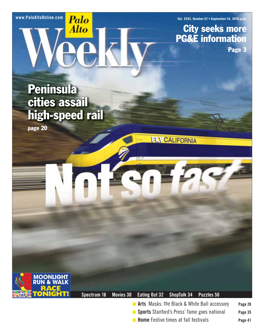 Peninsula Cities Assail High-Speed Rail Page 20