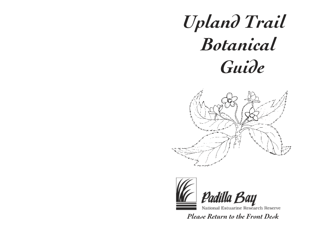 Upland Trail Botanical Guide
