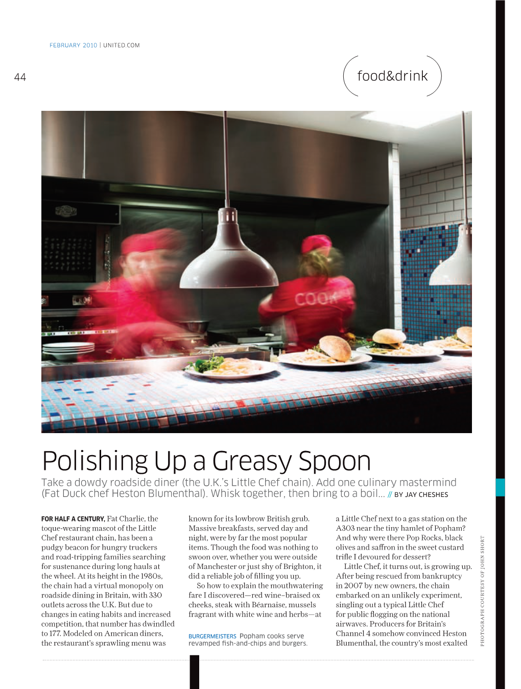 Polishing up a Greasy Spoon Take a Dowdy Roadside Diner (The U.K.’S Little Chef Chain)