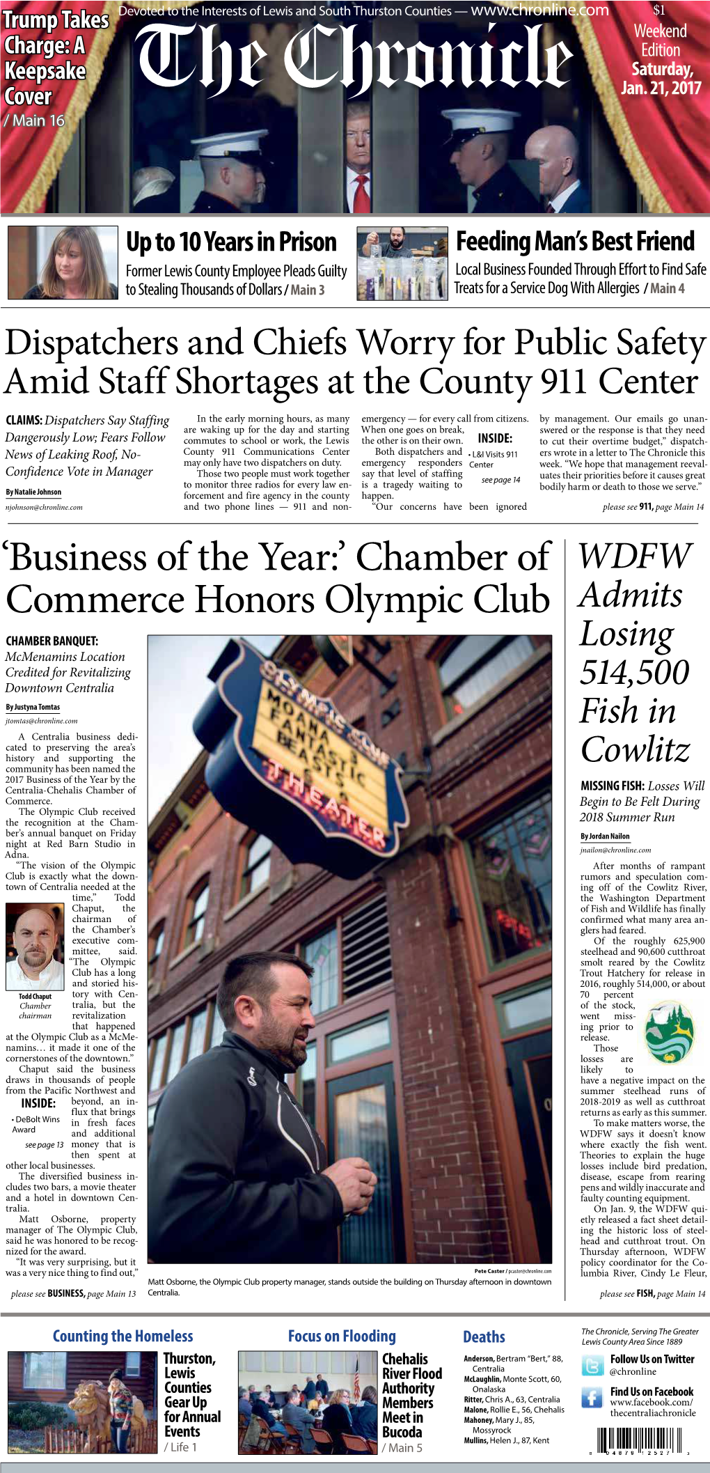 'Business of the Year:' Chamber of Commerce Honors Olympic Club