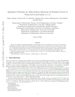 Quadratic Chabauty for Atkin-Lehner Quotients of Modular Curves
