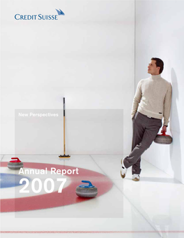 Credit Suisse Group Annual Report 2007