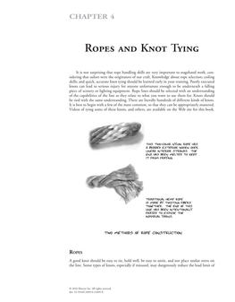 Ropes and Knot Tying