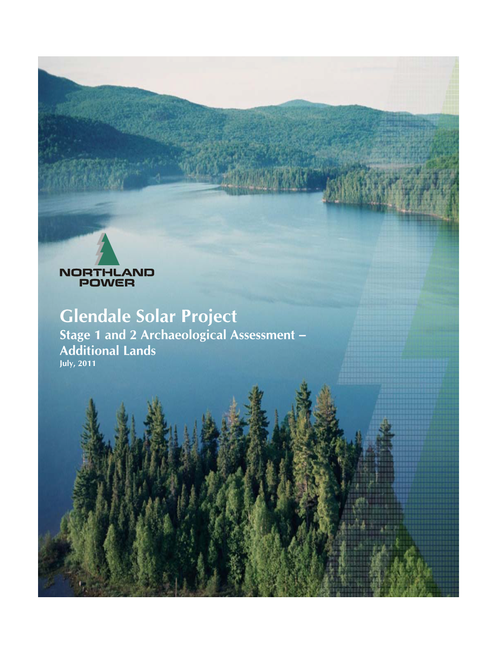 Glendale Solar Project Stage 1 and 2 Archaeological Assessment – Additional Lands July, 2011