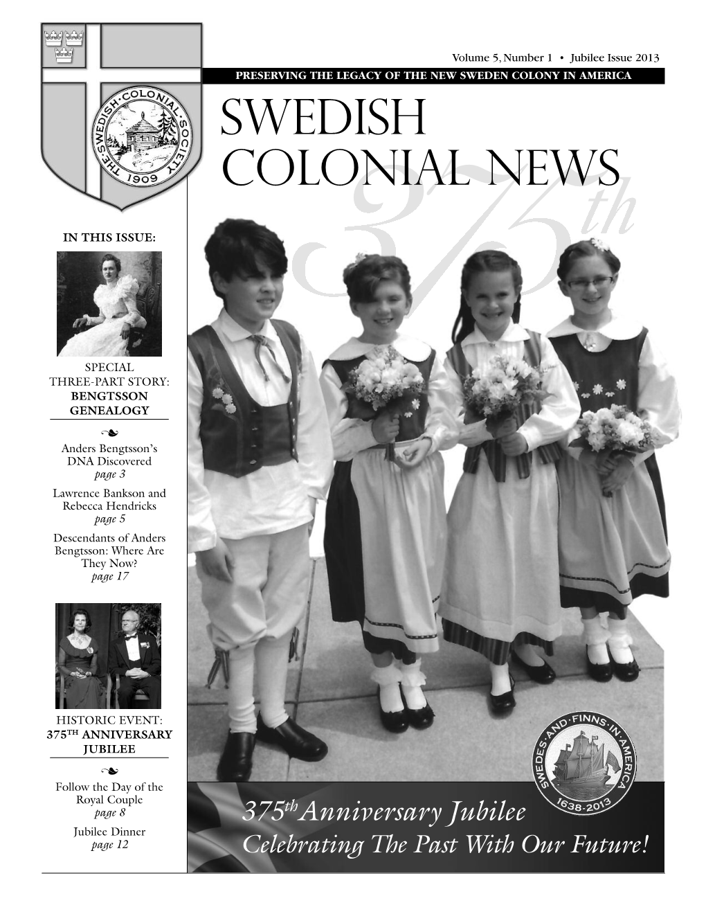 SCS News, Volume 5, Number 1, Jubilee 2013