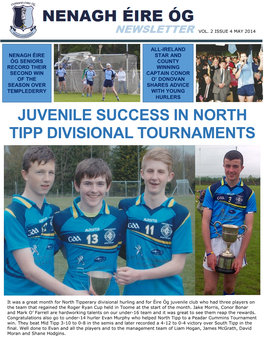 Juvenile Success in North Tipp Divisional Tournaments