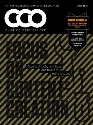 Special Supplement 2016 Content Marketing Technology Leadership Guide