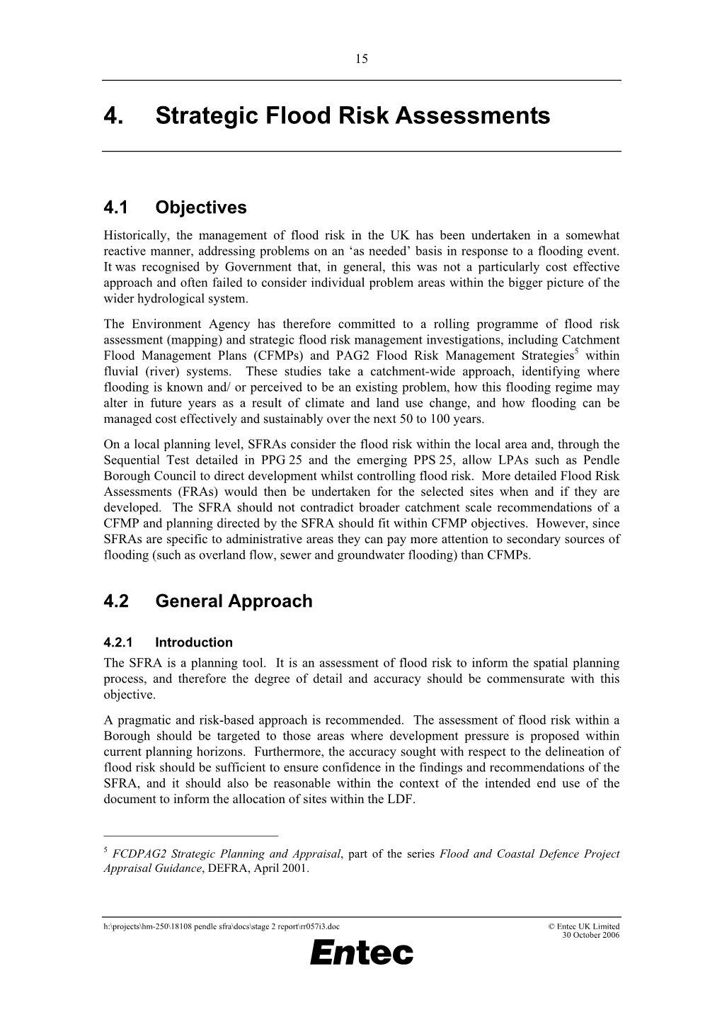 4. Strategic Flood Risk Assessments