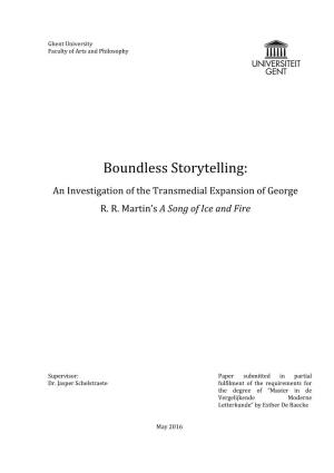 Boundless Storytelling