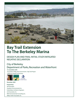Bay Trail Extension to the Berkeley Marina