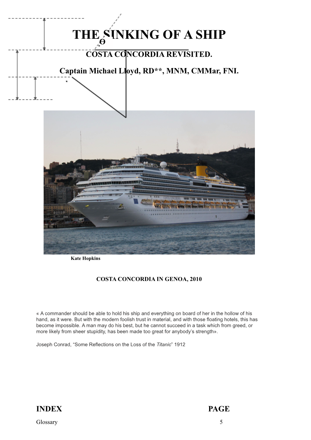 THE SINKING of a SHIP-COSTA CONCORDIA.Docx