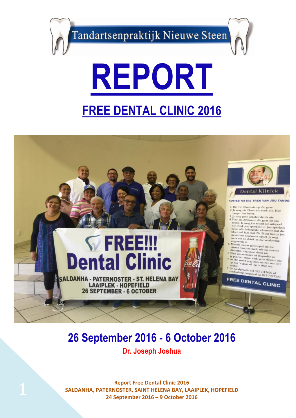 Free Dental Clinic 2016