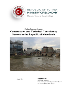 Construction and Technical Consultancy Sectors in the Republic of Macedonia