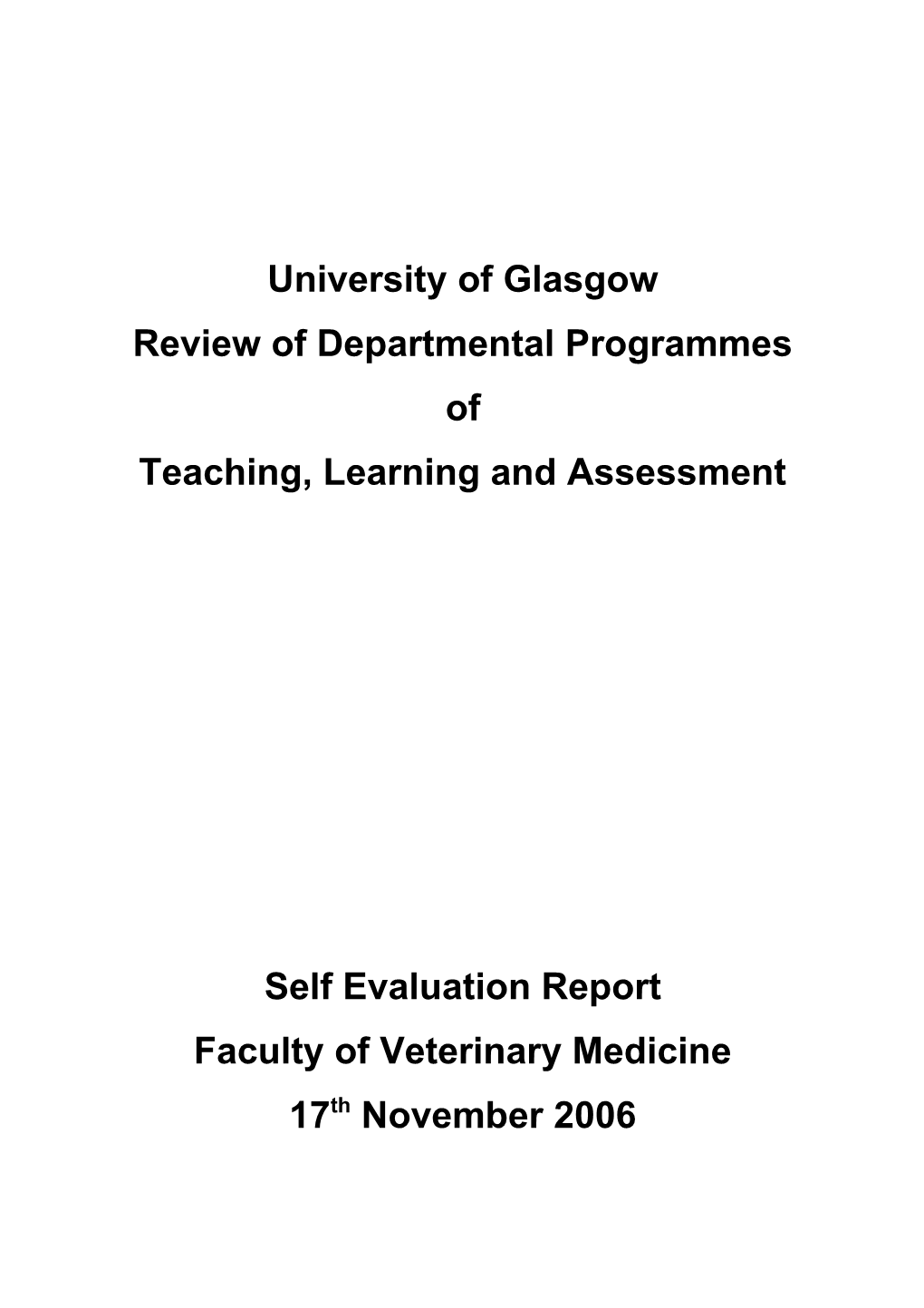 University of Glasgow s2