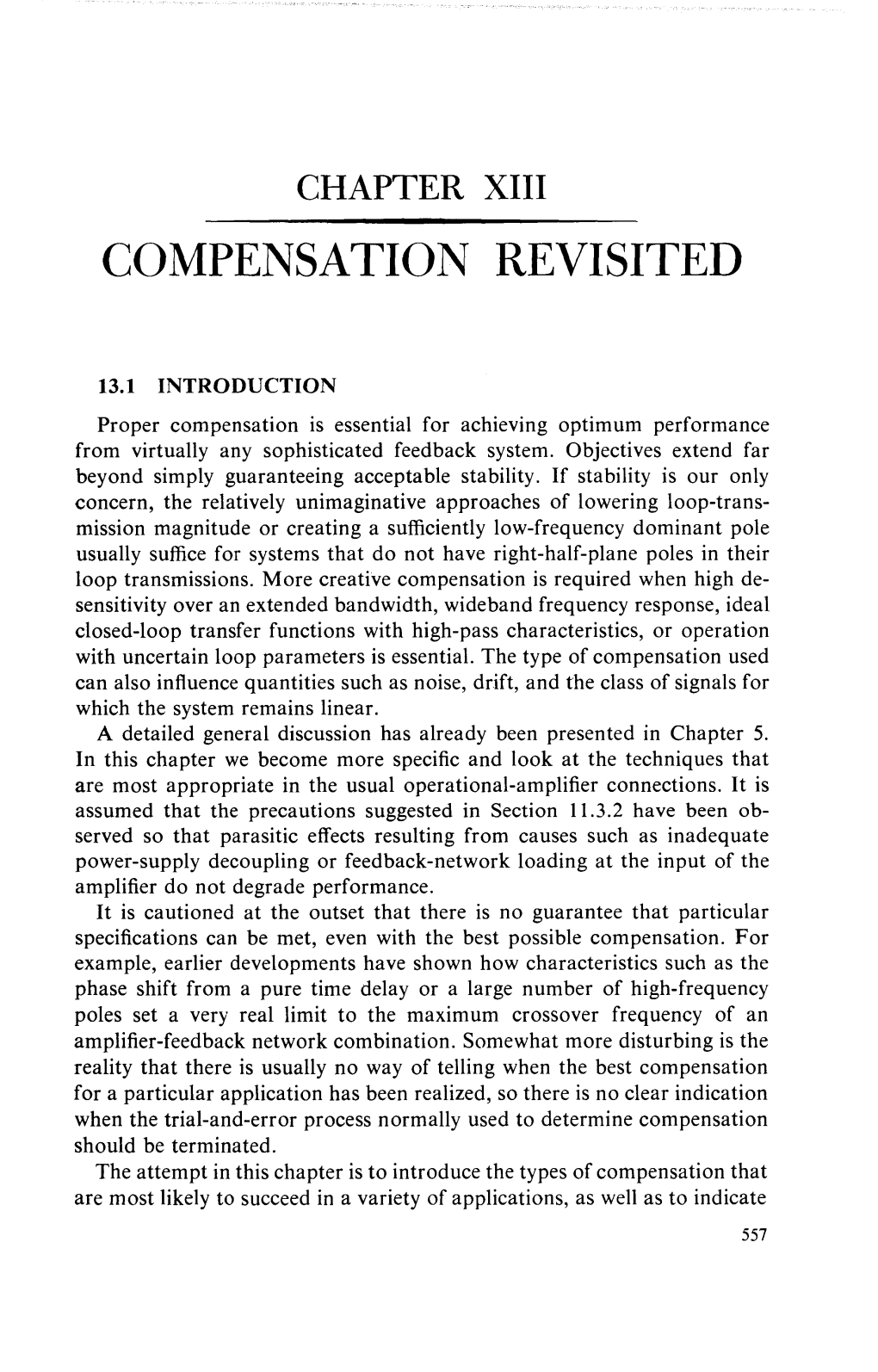 Operational Amplifiers: Chapter 13