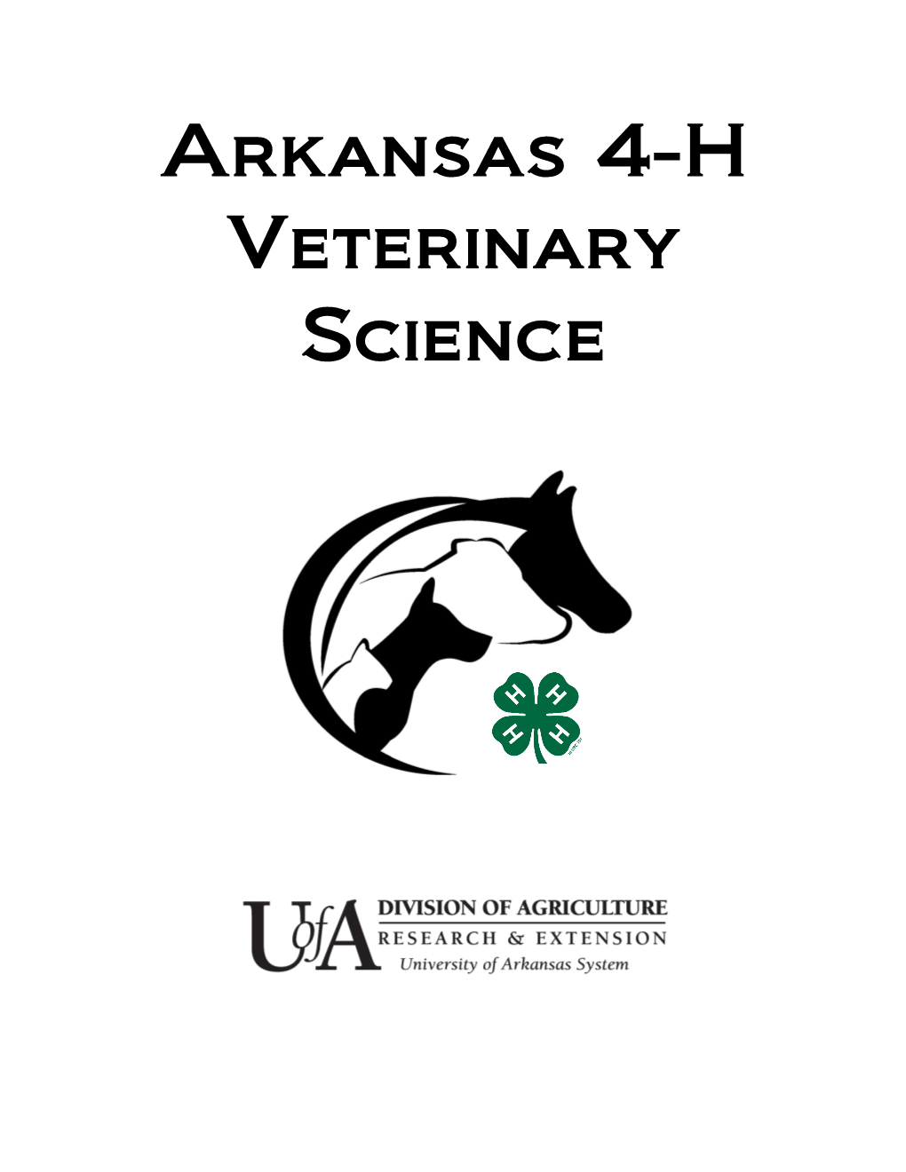 Arkansas 4-H Veterinary Science
