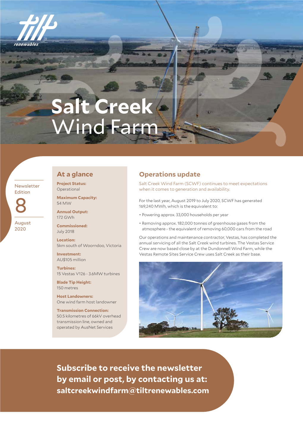 8 Salt Creek Wind Farm