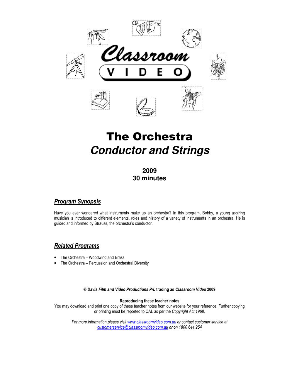 The Orchestra Conductor and Strings