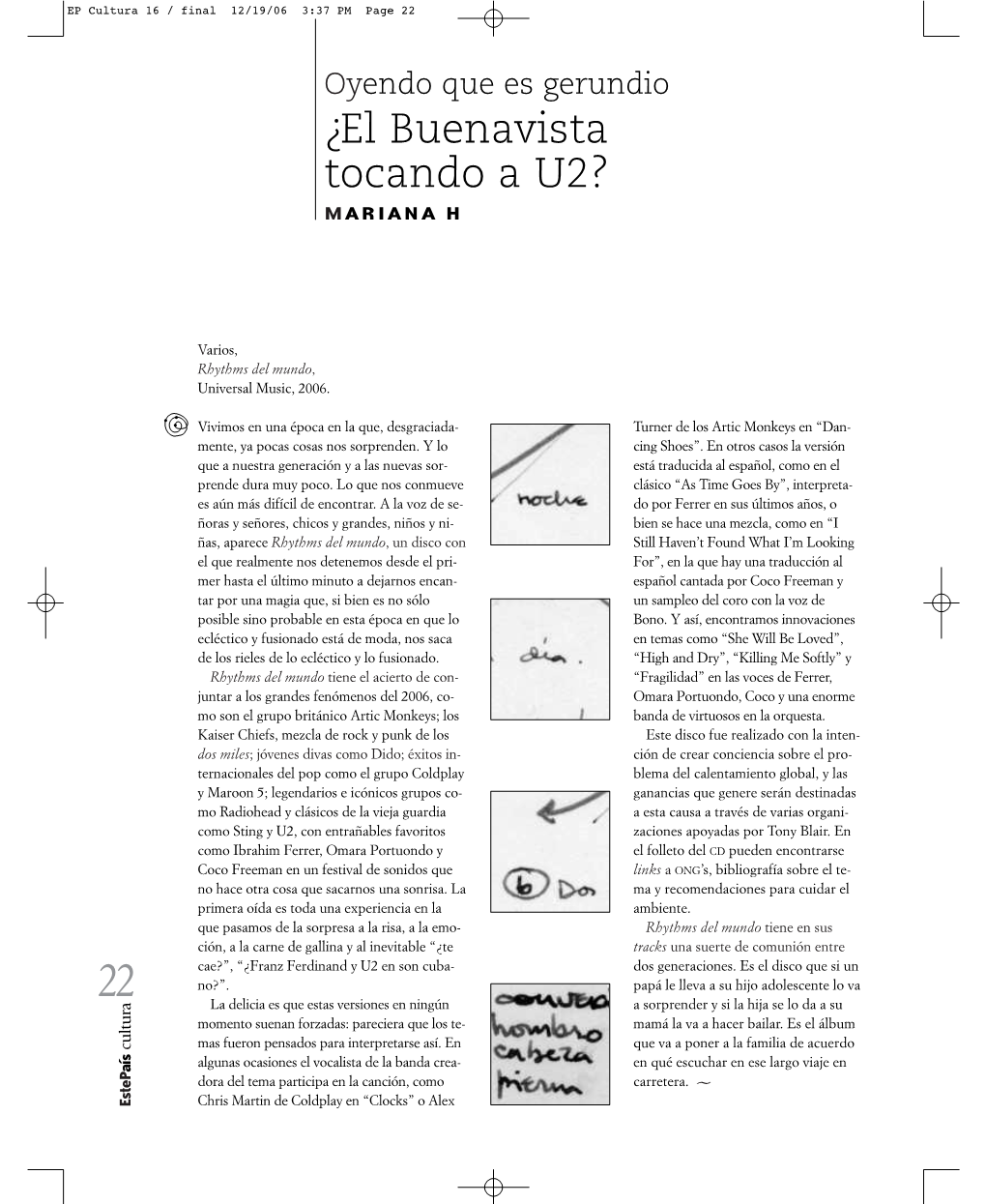 EP Cultura 16 / Final 12/19/06 3:37 PM Page 22