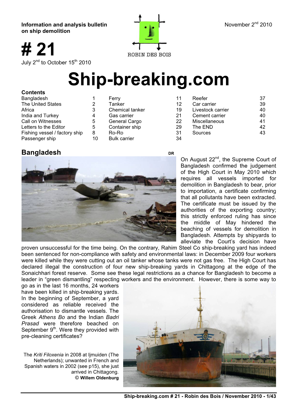 21 Ship-Breaking.Com