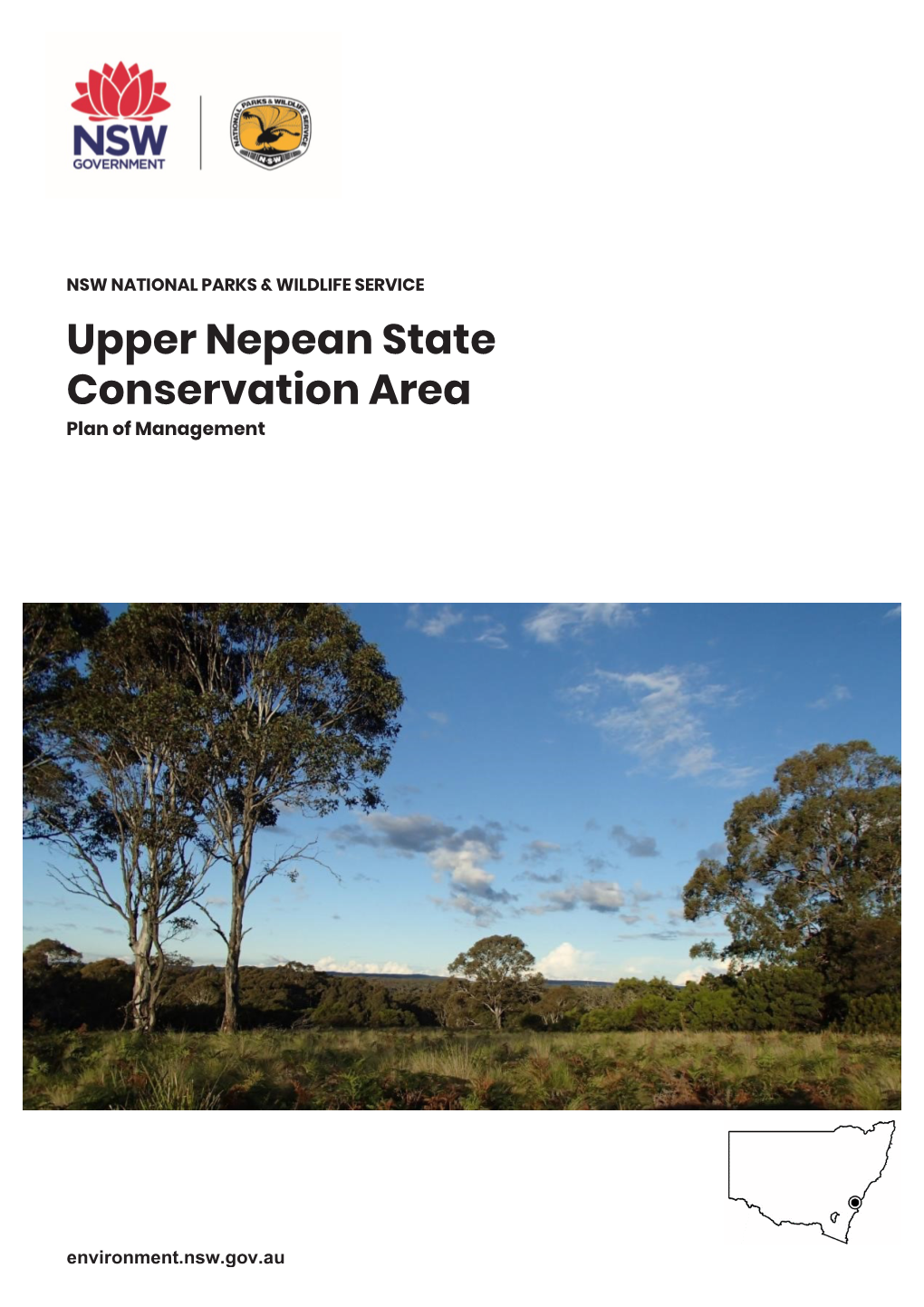 Upper Nepean State Conservation Area Plan of Management