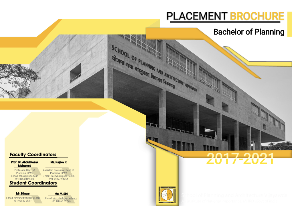 Bachelor of Planning