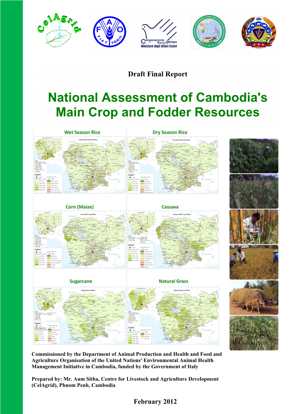 National Assessment of Cambodia's Main Crop and Fodder Resources