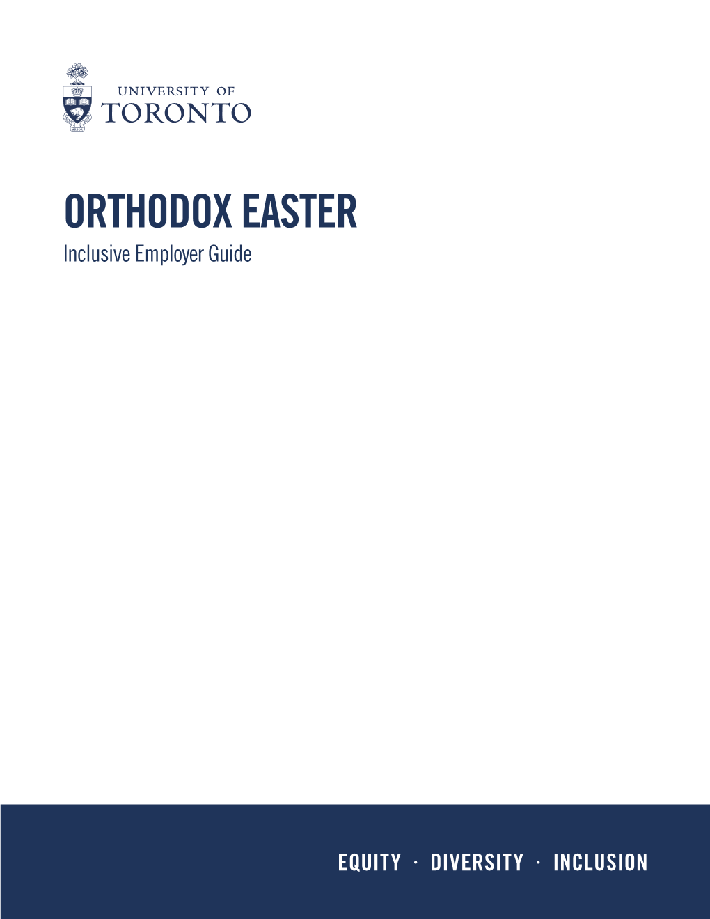 Orthodox Easter Employer Guide