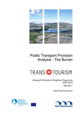 Public Transport Provision Analysis - the Burren