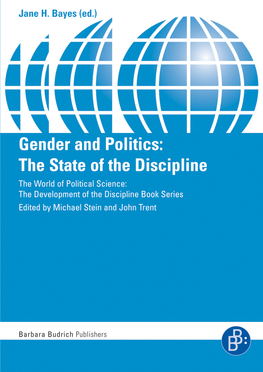 Gender and Politics. the State of the Discipline