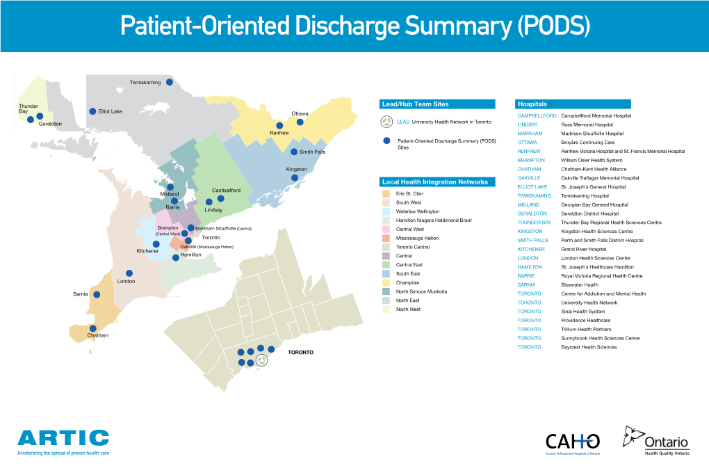 27 Hospitals Across Ontario