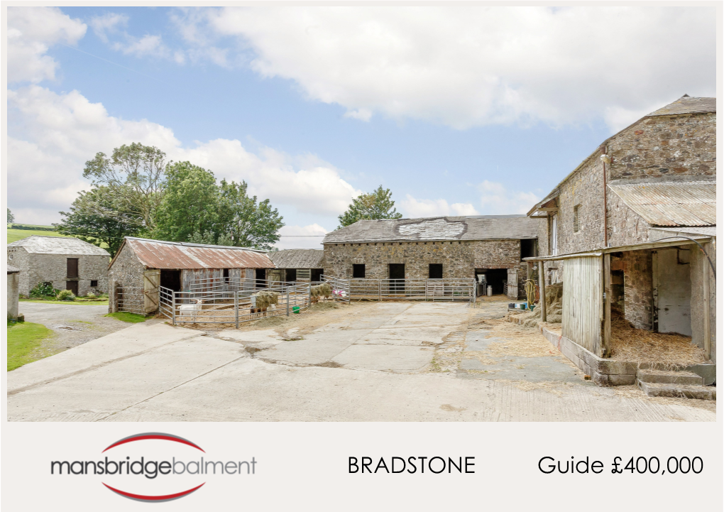 BRADSTONE Guide £400,000