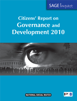 Governance and Development 2010 Advisory Committee Members