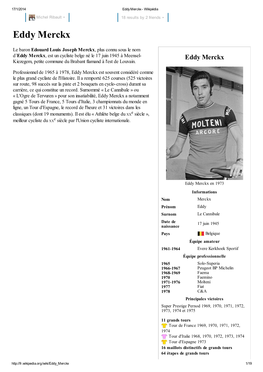 Eddy Merckx - Wikipédia
