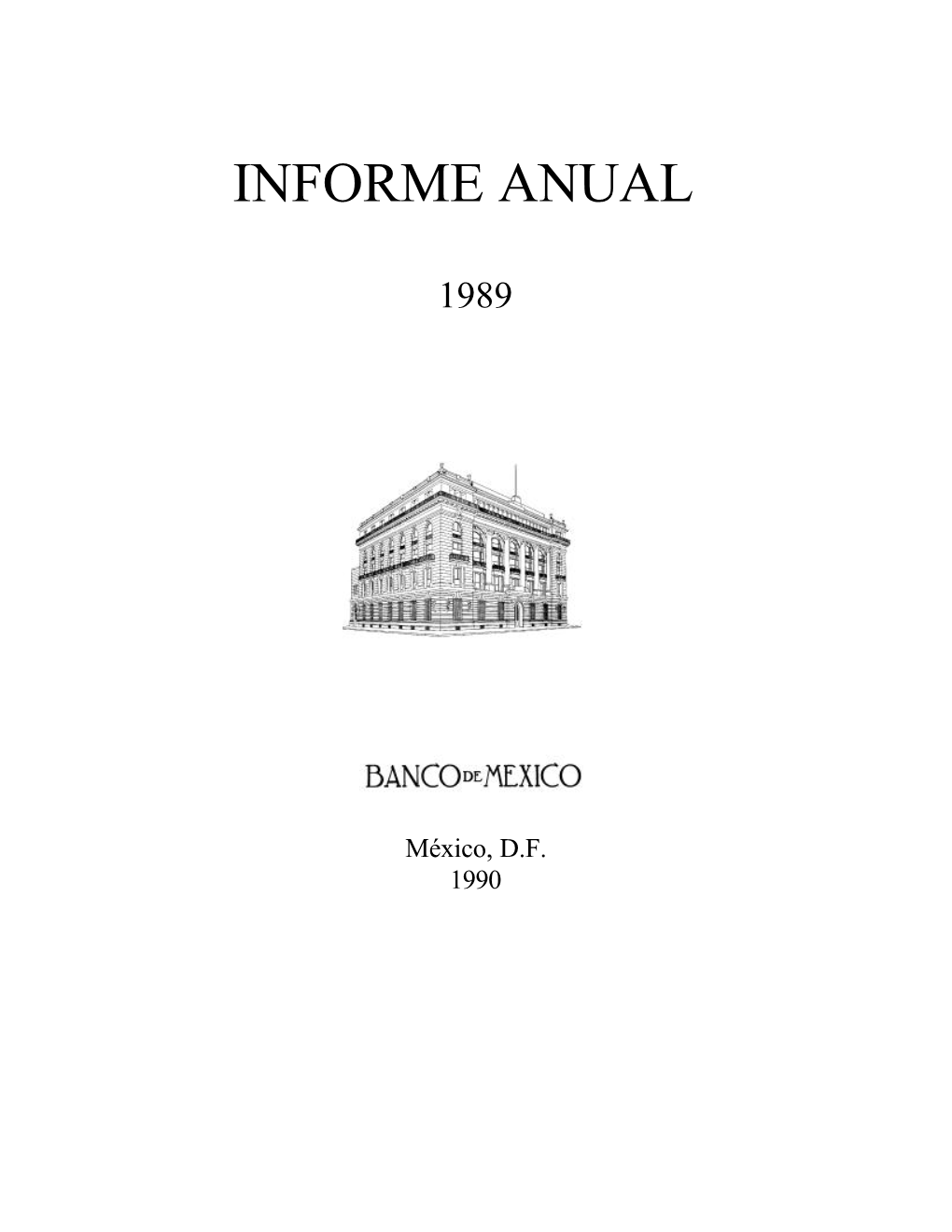 Informe Anual 1989 13