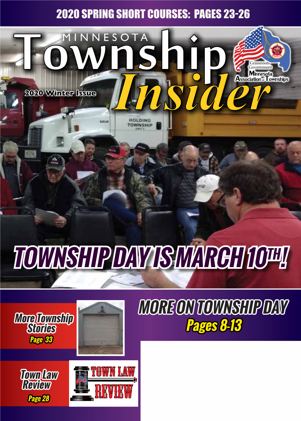 TOWNSHIP DAY Is March 10Th!