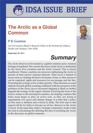 The Arctic As a Global Common