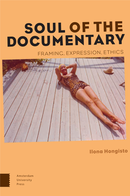 SOUL of the DOCUMENTARY , Ilona Hongisto Stirs Current Thinking About