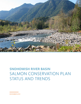 Snohomish River Basin Salmon Conservation Plan: Status and Trends