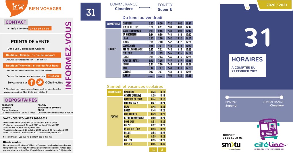 INFORMEZ-VOUS Vacances Scolaires