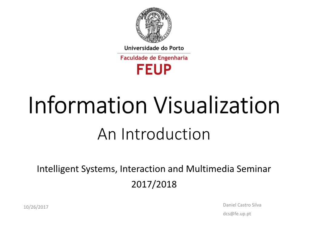 Information Visualization an Introduction